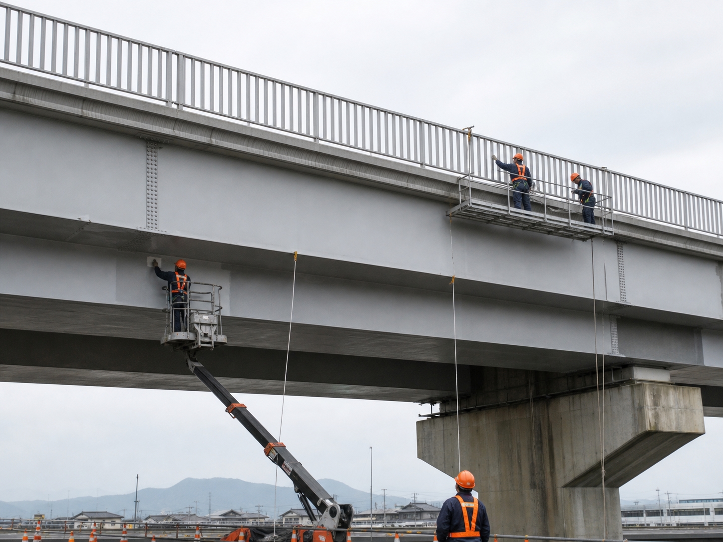 公共工事(橋梁)のサンプルイメージ